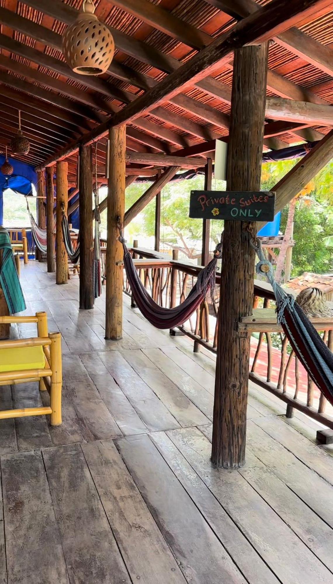 Mano A Mano Eco Hostal Las Peñitas エクステリア 写真