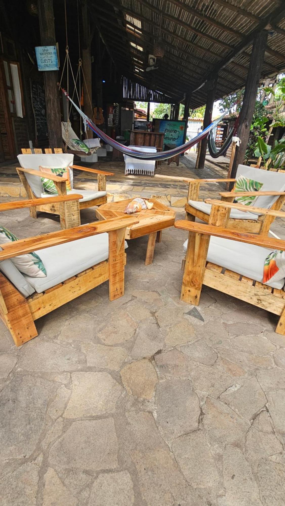 Mano A Mano Eco Hostal Las Peñitas エクステリア 写真