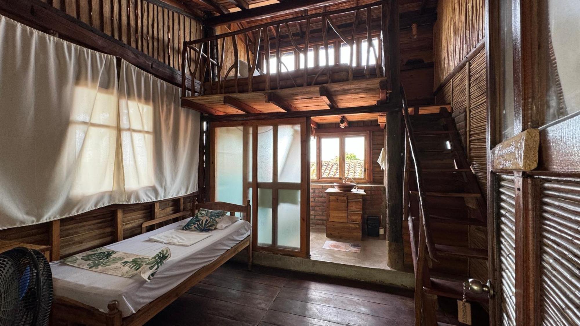 Mano A Mano Eco Hostal Las Peñitas 部屋 写真